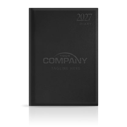 A4 Leatherette Hardback or Padded Customised Diary