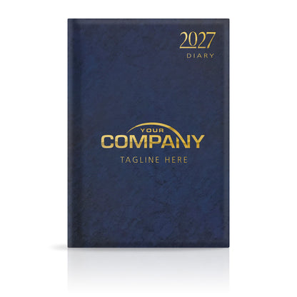 A4 Leatherette Hardback or Padded Customised Diary