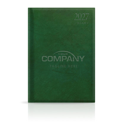 A4 Leatherette Hardback or Padded Customised Diary