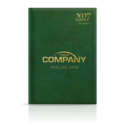 A4 Leatherette Hardback or Padded Customised Diary