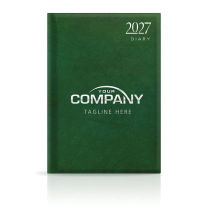 A4 Leatherette Hardback or Padded Customised Diary