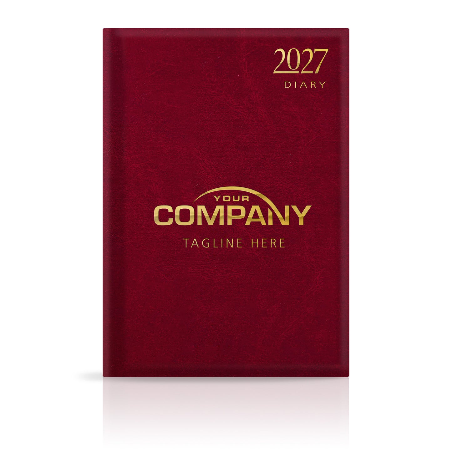 A4 Leatherette Hardback or Padded Customised Diary