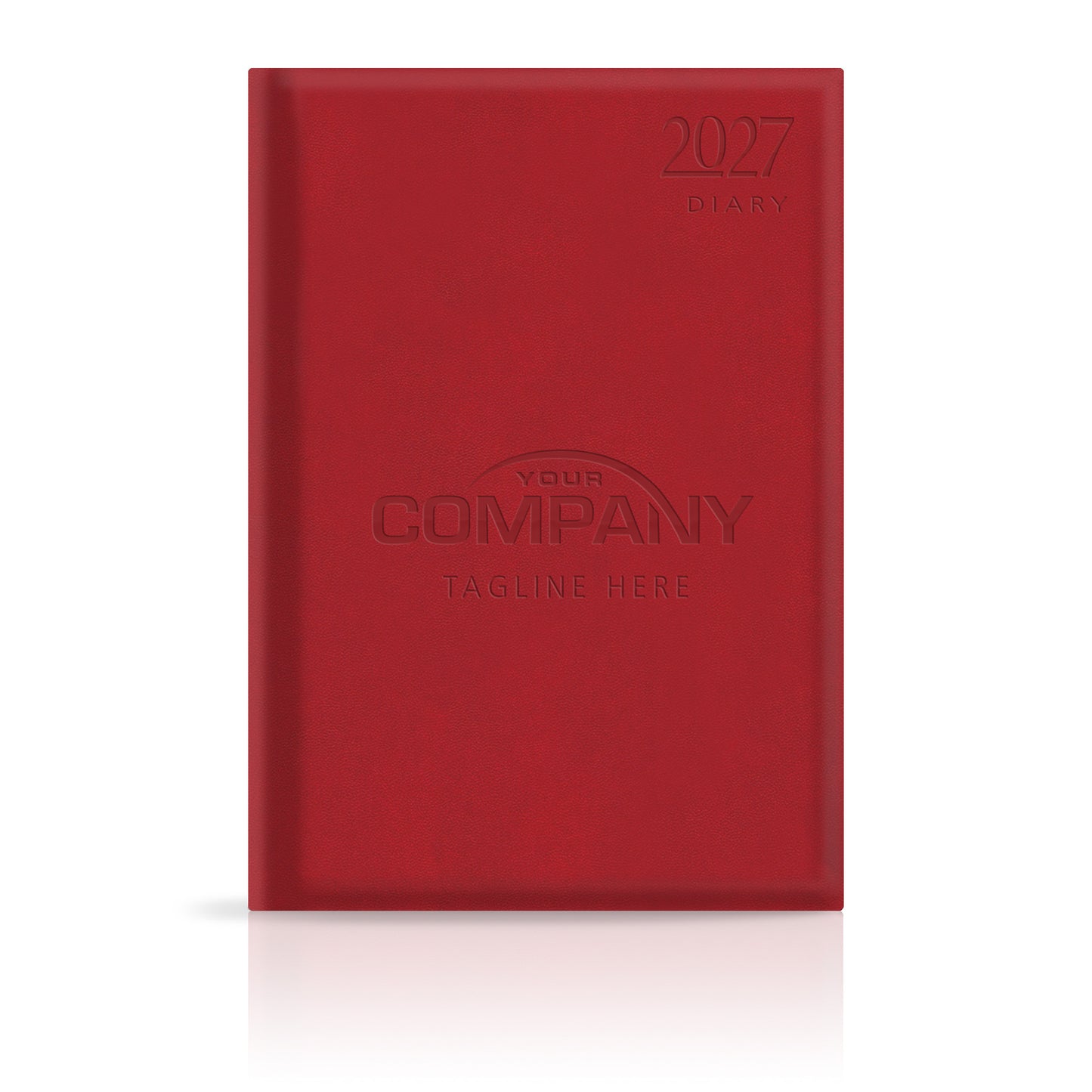 A4 Leatherette Hardback or Padded Customised Diary