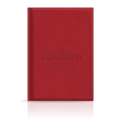 A4 Leatherette Hardback or Padded Customised Diary