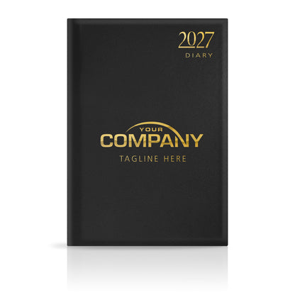 A4 Leatherette Hardback or Padded Customised Diary