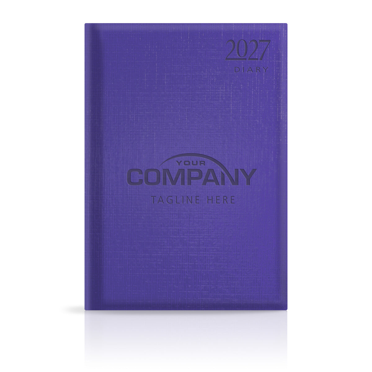 A4 Linen Hardback or Padded Customised Diary