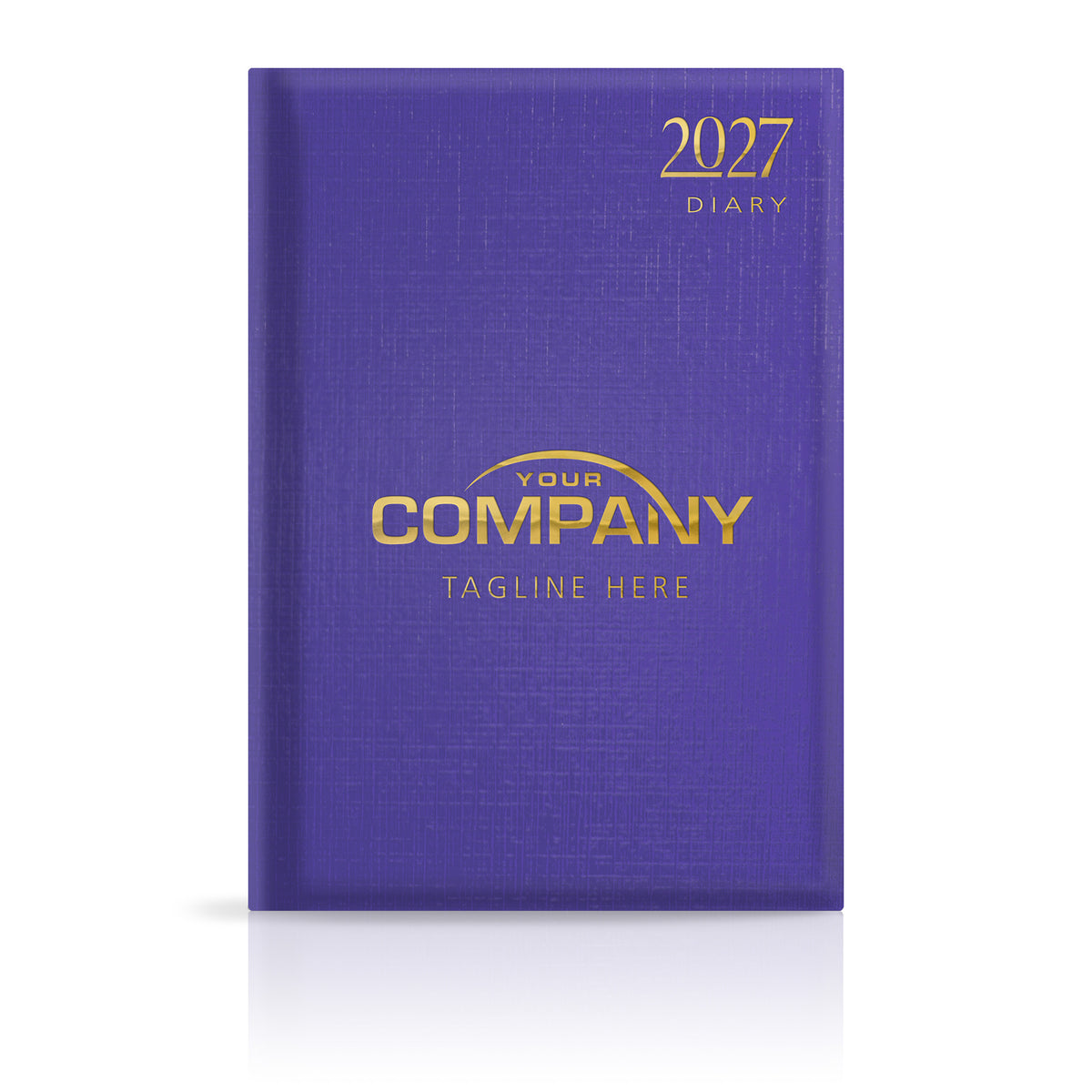 A4 Linen Hardback or Padded Customised Diary