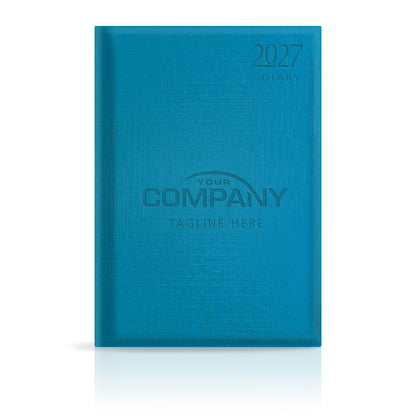 A4 Linen Hardback or Padded Customised Diary