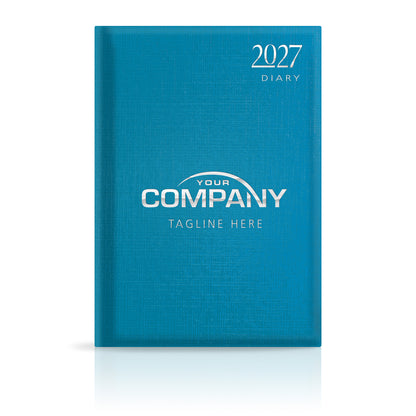 A4 Linen Hardback or Padded Customised Diary
