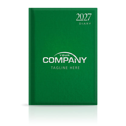 A4 Linen Hardback or Padded Customised Diary