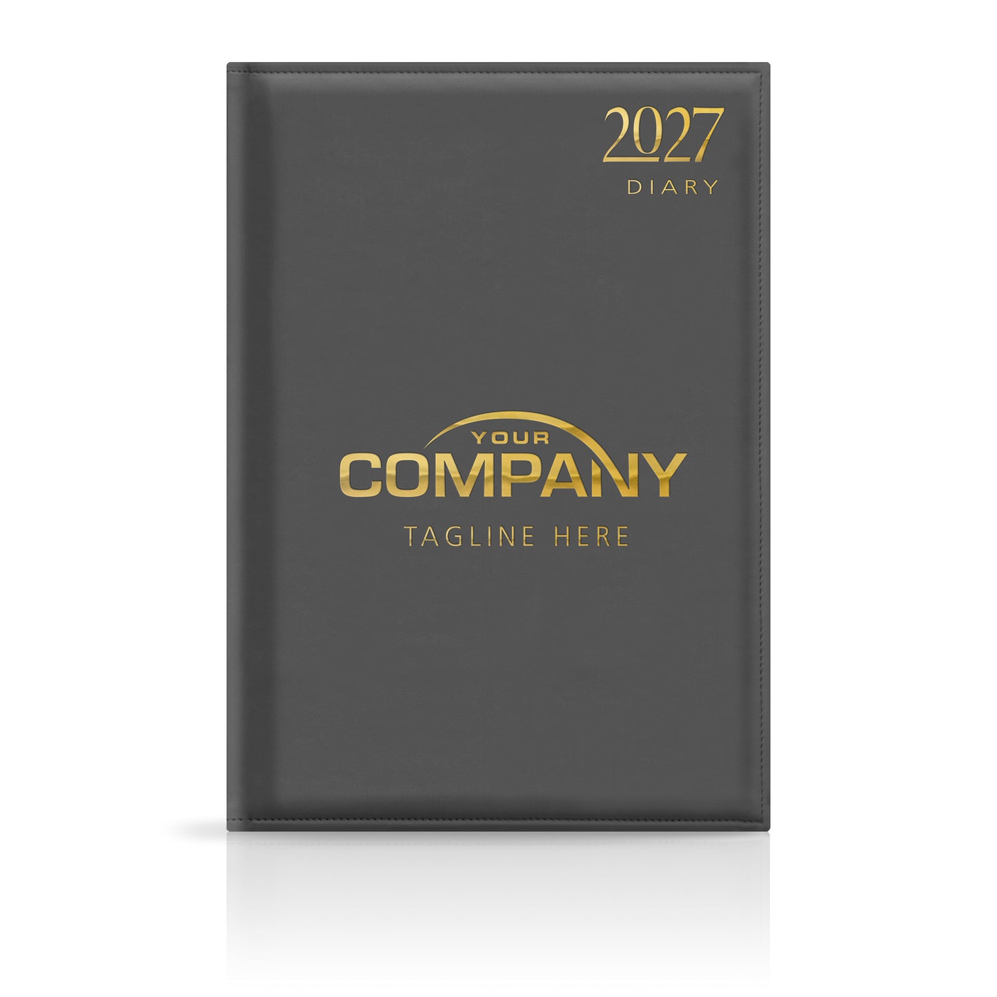 A4 Monaco Deluxe 'Stitched Edge' Padded Customised Diary
