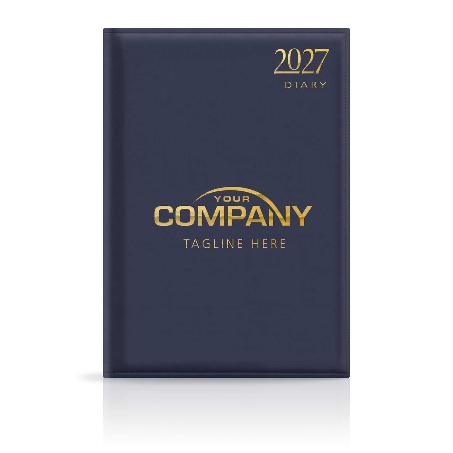 A4 Monaco Deluxe 'Stitched Edge' Padded Customised Diary