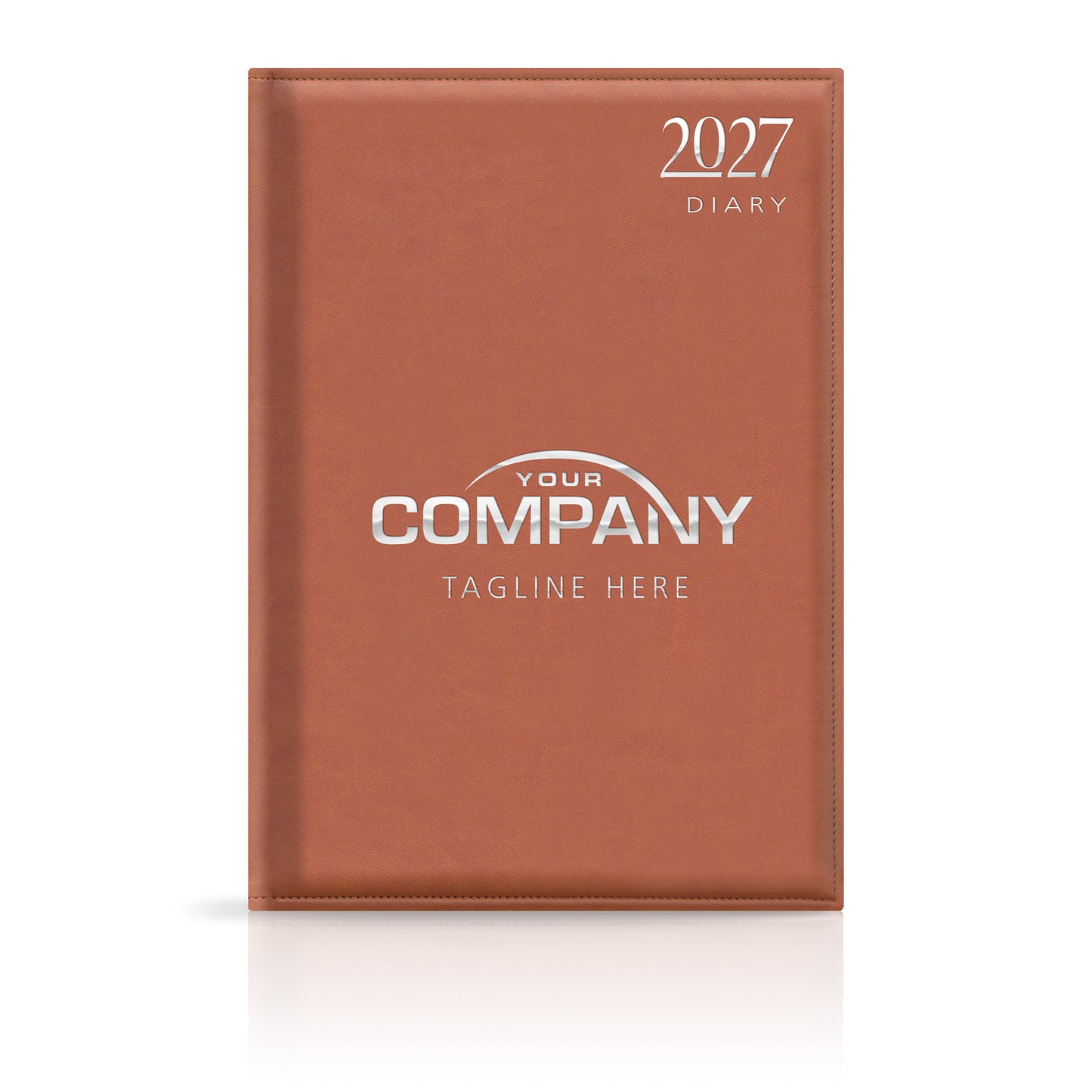 A4 Monaco Deluxe 'Stitched Edge' Padded Customised Diary