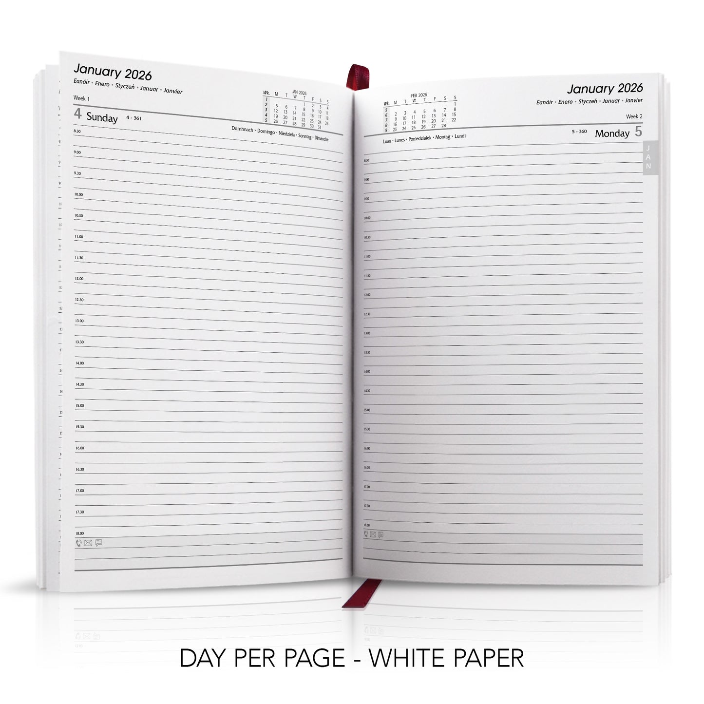 A4 Full Colour Hardback or Padded Custom Diary