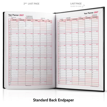 A4 Full Colour Hardback or Padded Customised Diary