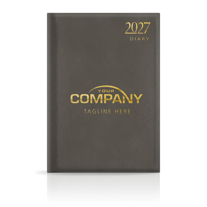 A4 Trend 'Matt Finish' Hardback or Padded Customised Diary