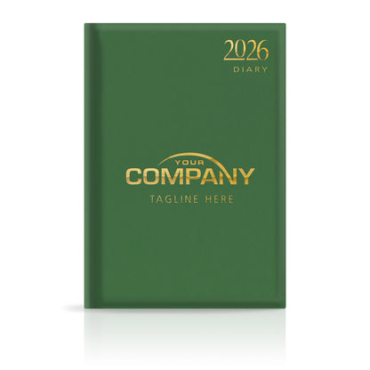 A4 Trend 'Matt Finish' Hardback or Padded Customised Diary