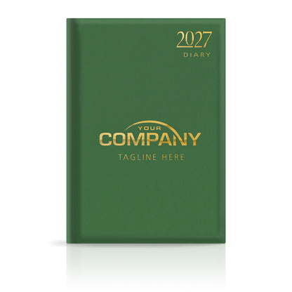 A4 Trend 'Matt Finish' Hardback or Padded Customised Diary