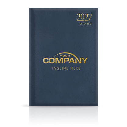 A4 Trend 'Matt Finish' Hardback or Padded Customised Diary