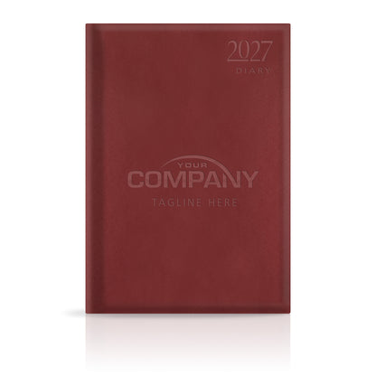 A4 Trend 'Matt Finish' Hardback or Padded Customised Diary