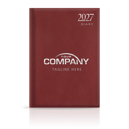 A4 Trend 'Matt Finish' Hardback or Padded Customised Diary