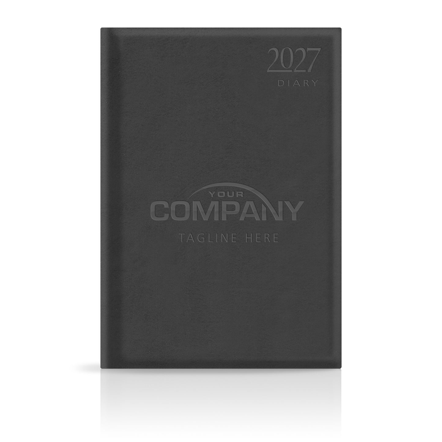 A4 Tuscany Superior 'Soft Touch' Padded Customised Diary