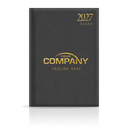 A4 Tuscany Superior 'Soft Touch' Padded Customised Diary