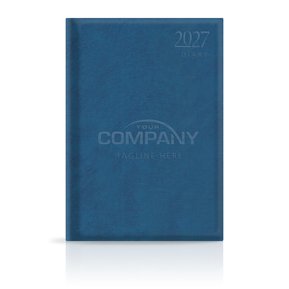 A4 Tuscany Superior 'Soft Touch' Padded Customised Diary