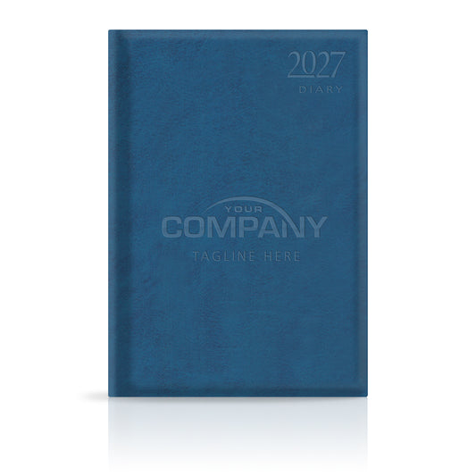 A4 Tuscany Superior 'Soft Touch' Padded Customised Diary