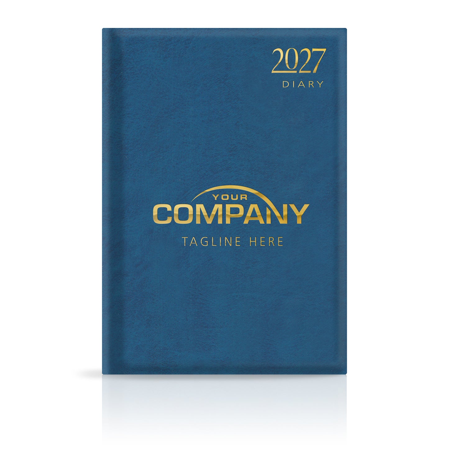 A4 Tuscany Superior 'Soft Touch' Padded Customised Diary