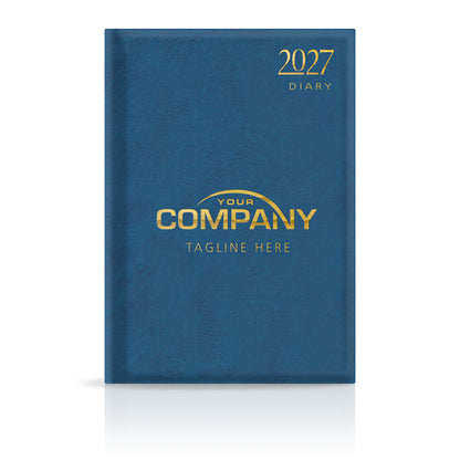 A4 Tuscany Superior 'Soft Touch' Padded Customised Diary