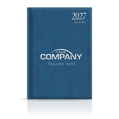 A4 Tuscany Superior 'Soft Touch' Padded Customised Diary