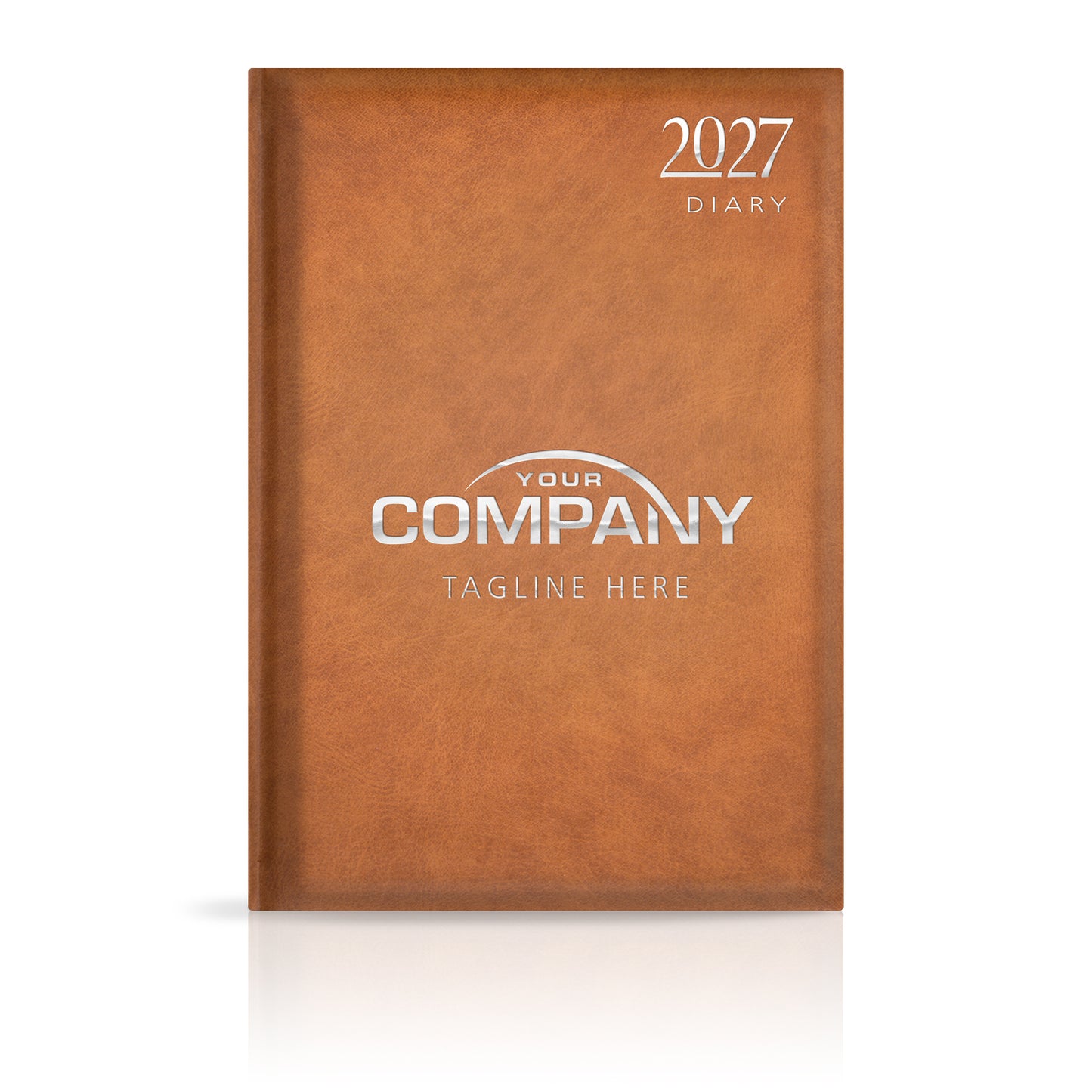 A4 Tuscany Superior 'Soft Touch' Padded Customised Diary