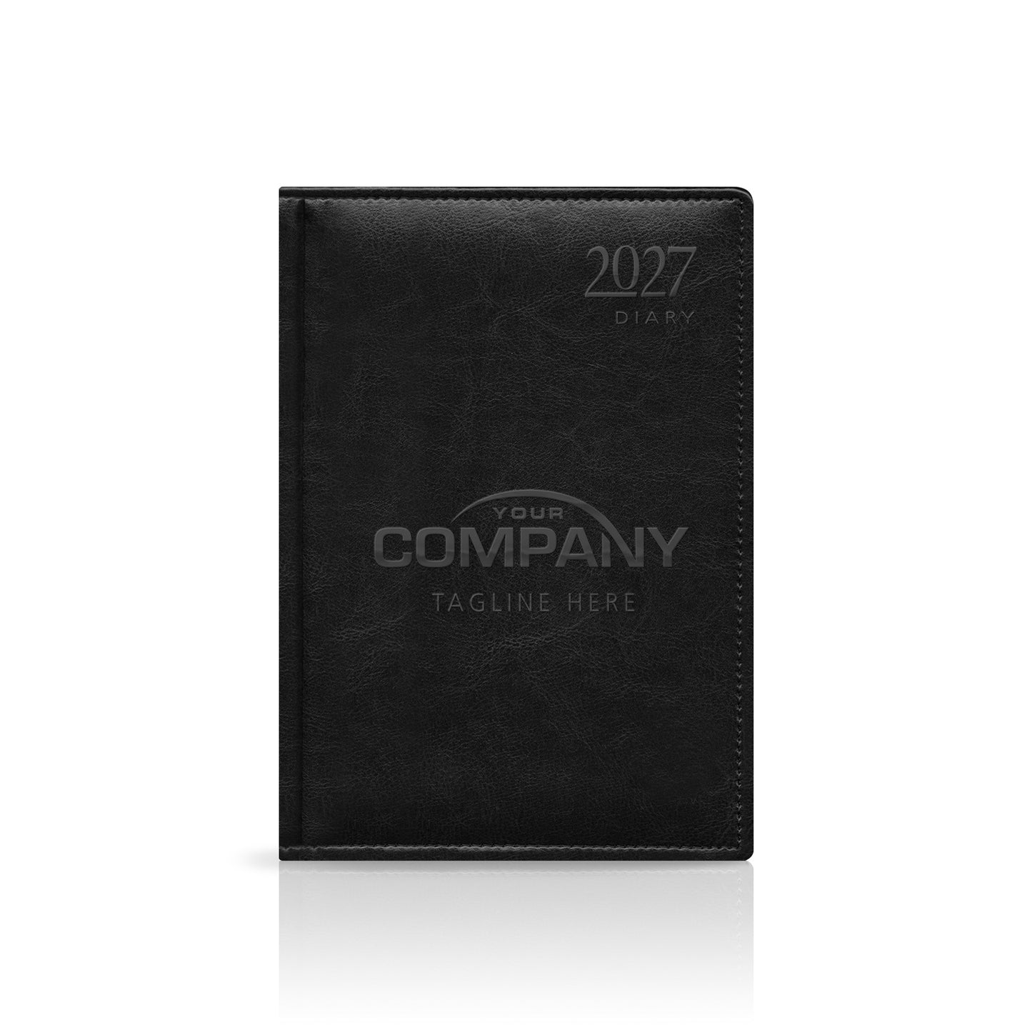 A5 Belesse Deluxe 'Stitched Edge Soft Feel' Padded Customised Diary