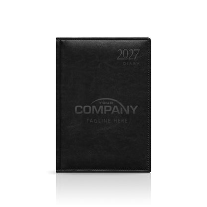 A5 Belesse Deluxe 'Stitched Edge Soft Feel' Padded Customised Diary
