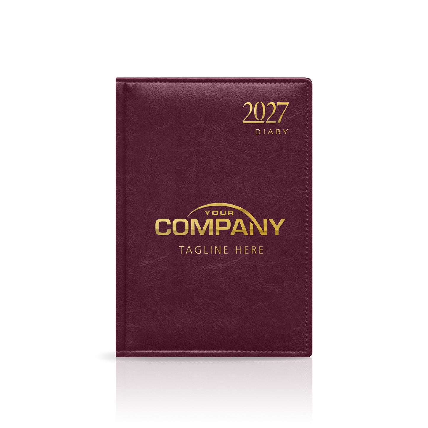 A5 Belesse Deluxe 'Stitched Edge Soft Feel' Padded Customised Diary