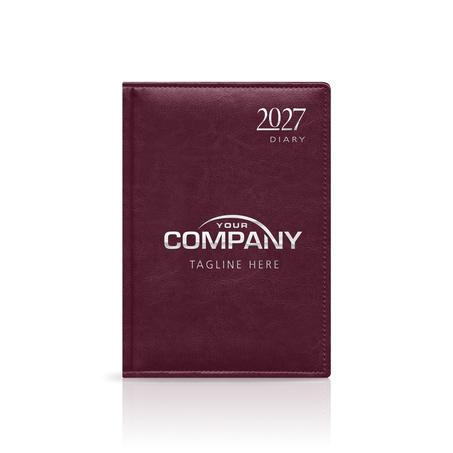 A5 Belesse Deluxe 'Stitched Edge Soft Feel' Padded Customised Diary