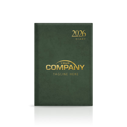 A5 Celusa Deluxe 'Soft Feel' Padded Custom Diary