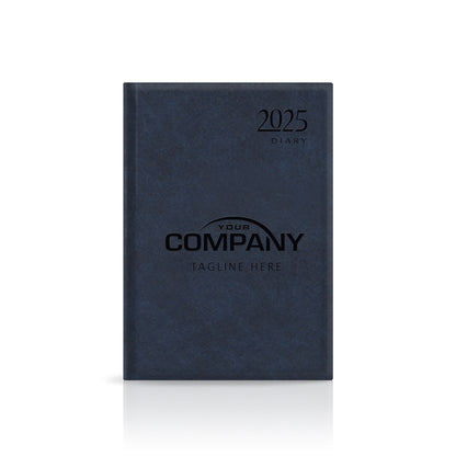 A5 Celusa Deluxe 'Soft Feel' Padded Custom Corporate Diary
