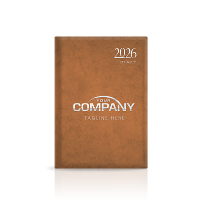 A5 Celusa Deluxe 'Soft Feel' Padded Custom Diary