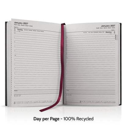 A5 Linen Hardback or Padded Customised Diary
