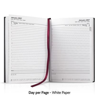 A5 Linen Hardback or Padded Customised Diary