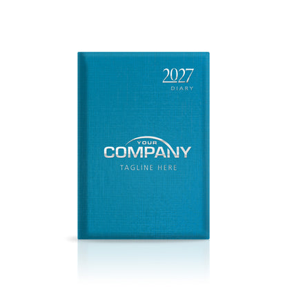 A5 Linen Hardback or Padded Customised Diary