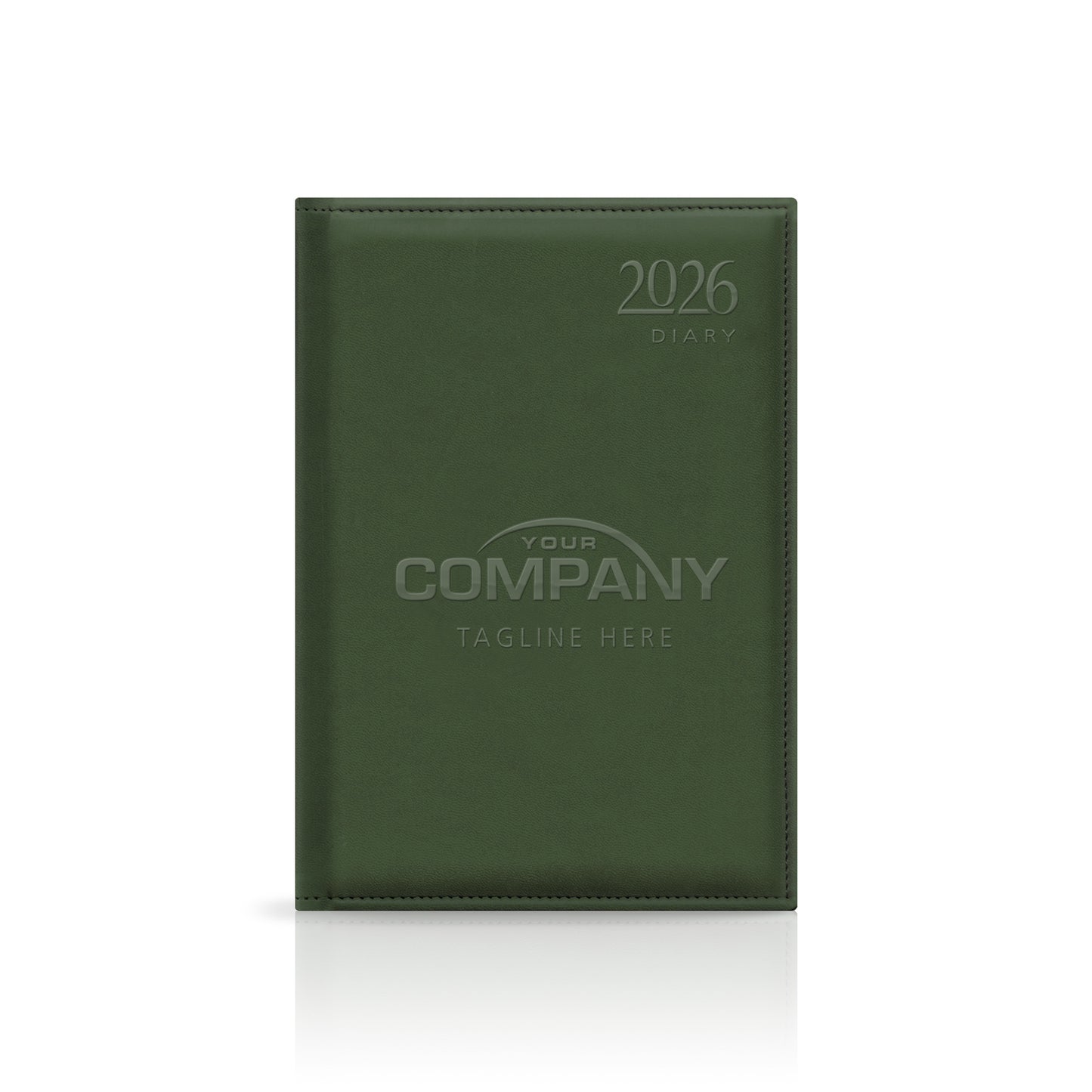 A5 Monaco Deluxe 'Stitched Edge' Padded Custom Diary