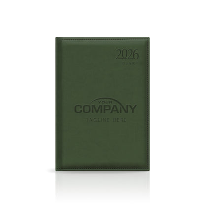 A5 Monaco Deluxe 'Stitched Edge' Padded Custom Diary