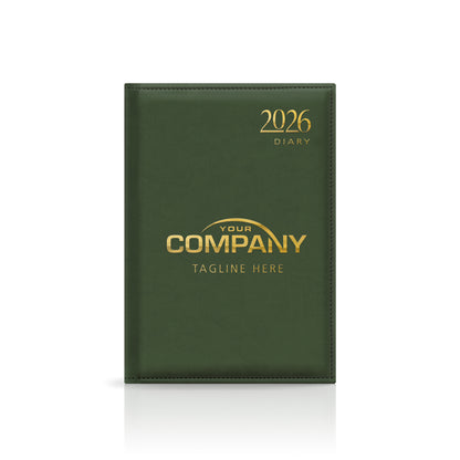 A5 Monaco Deluxe 'Stitched Edge' Padded Custom Diary