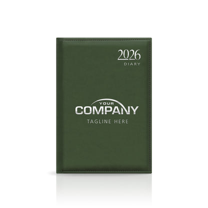 A5 Monaco Deluxe 'Stitched Edge' Padded Custom Diary