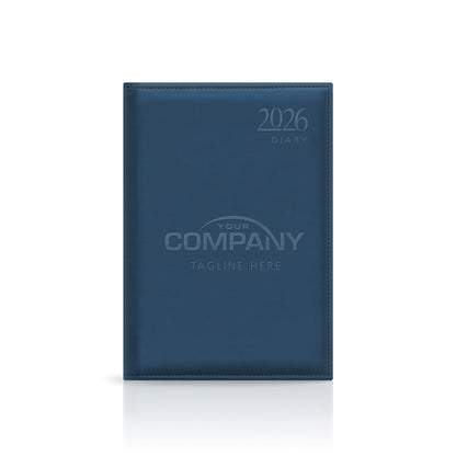 A5 Monaco Deluxe 'Stitched Edge' Padded Custom Diary