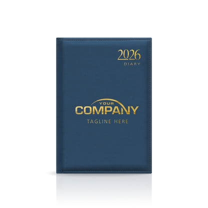 A5 Monaco Deluxe 'Stitched Edge' Padded Custom Diary
