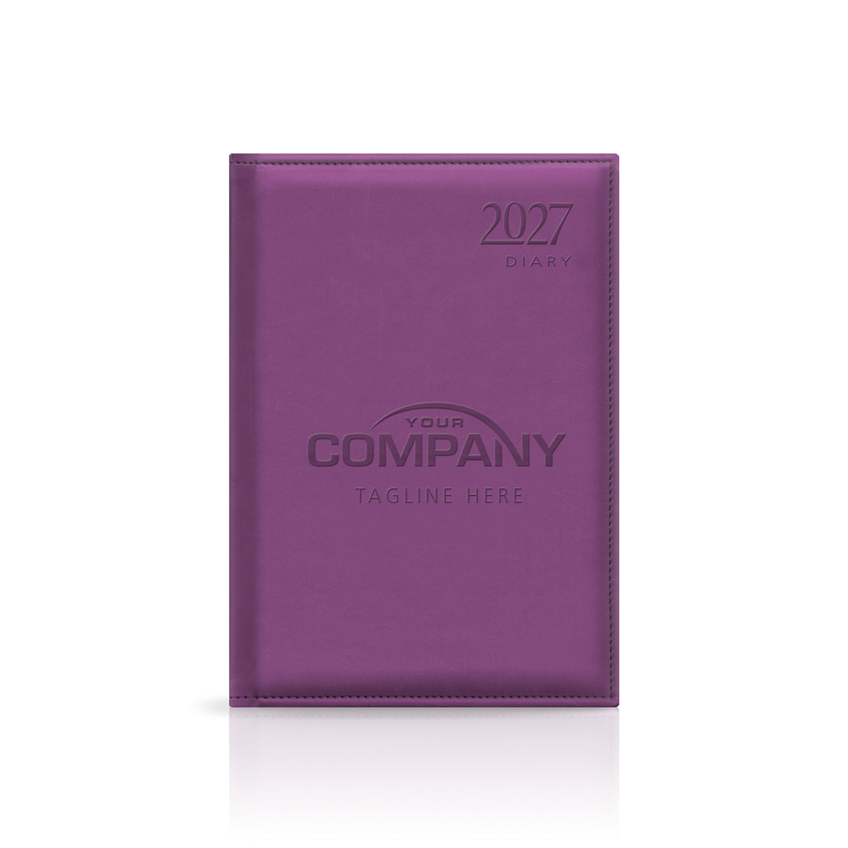 A5 Monaco Deluxe 'Stitched Edge' Padded Customised Diary